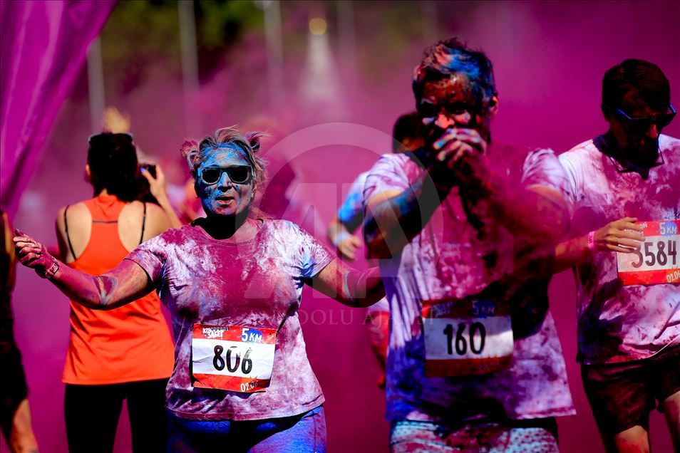 2019 Color Run in Moscow