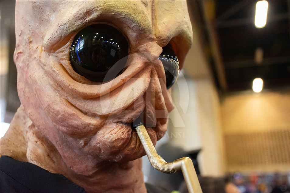 Algunos rostros en la Comic Con Bogotá