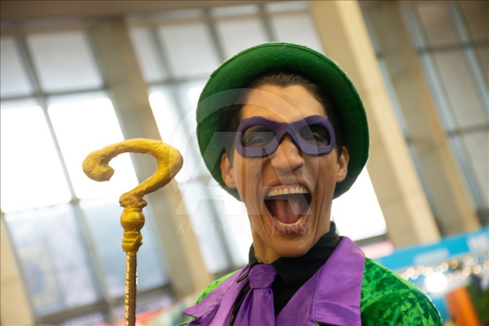 Algunos rostros en la Comic Con Bogotá