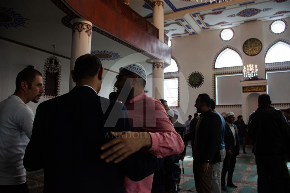 Celebración del del Eid al-Fitr en Bogotá