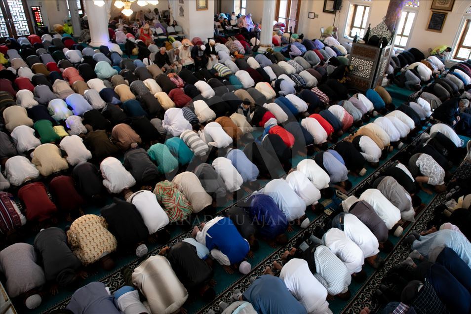 برگزاری نماز عید فطر در ایالات مختلف آمریکا