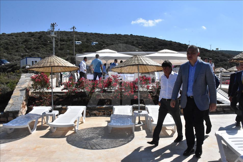 Bodrum Halk Plajı açıldı
