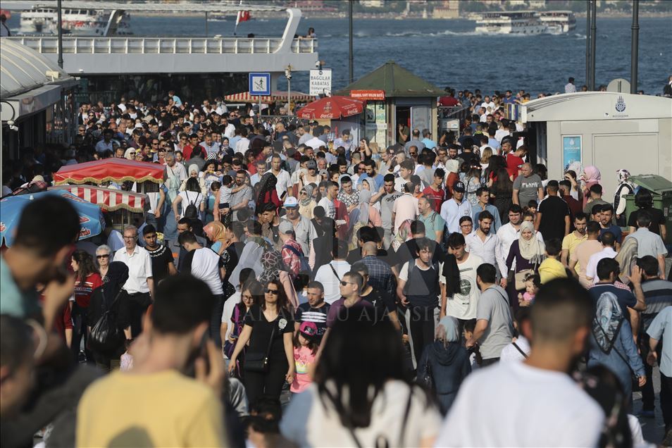 İstanbul'da bayram yoğunluğu