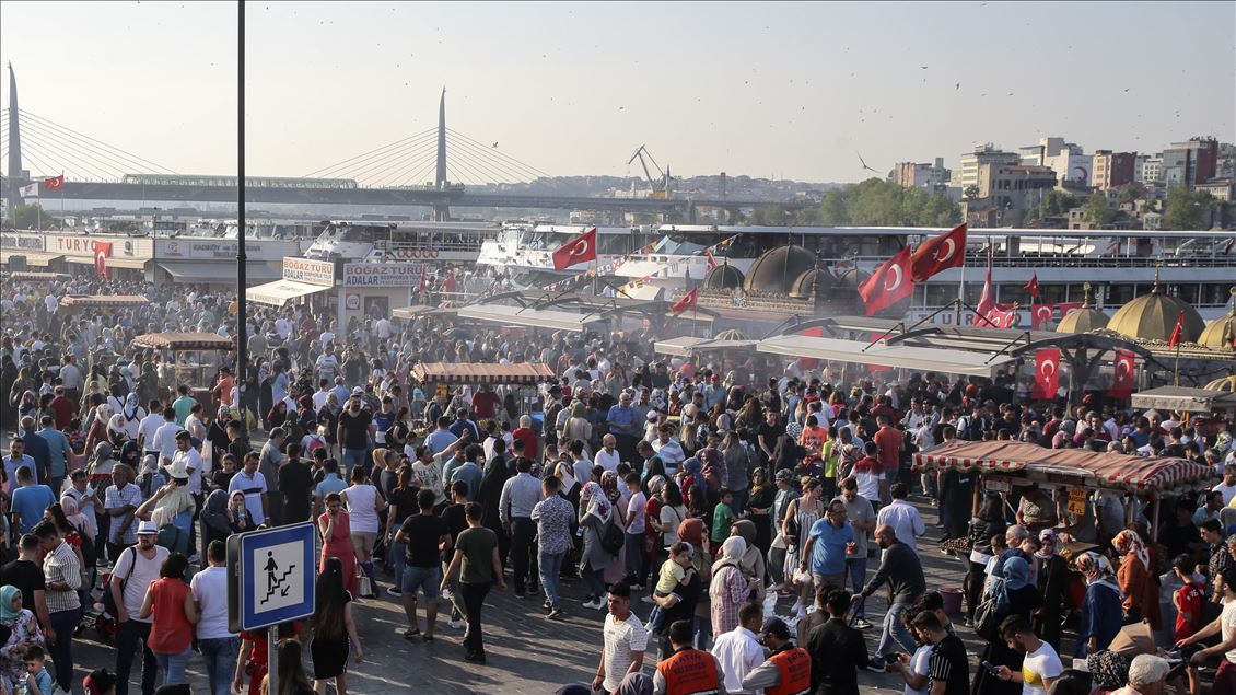 İstanbul'da bayram yoğunluğu