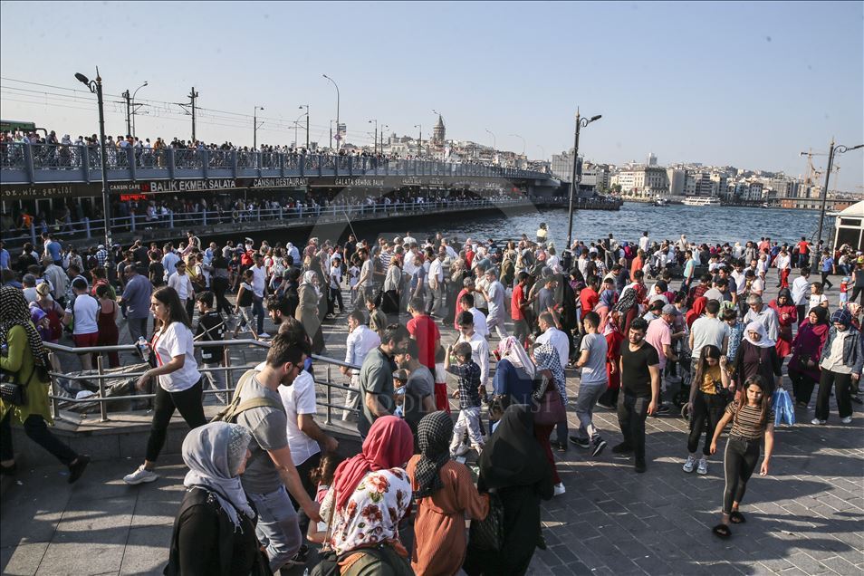 İstanbul'da bayram yoğunluğu
