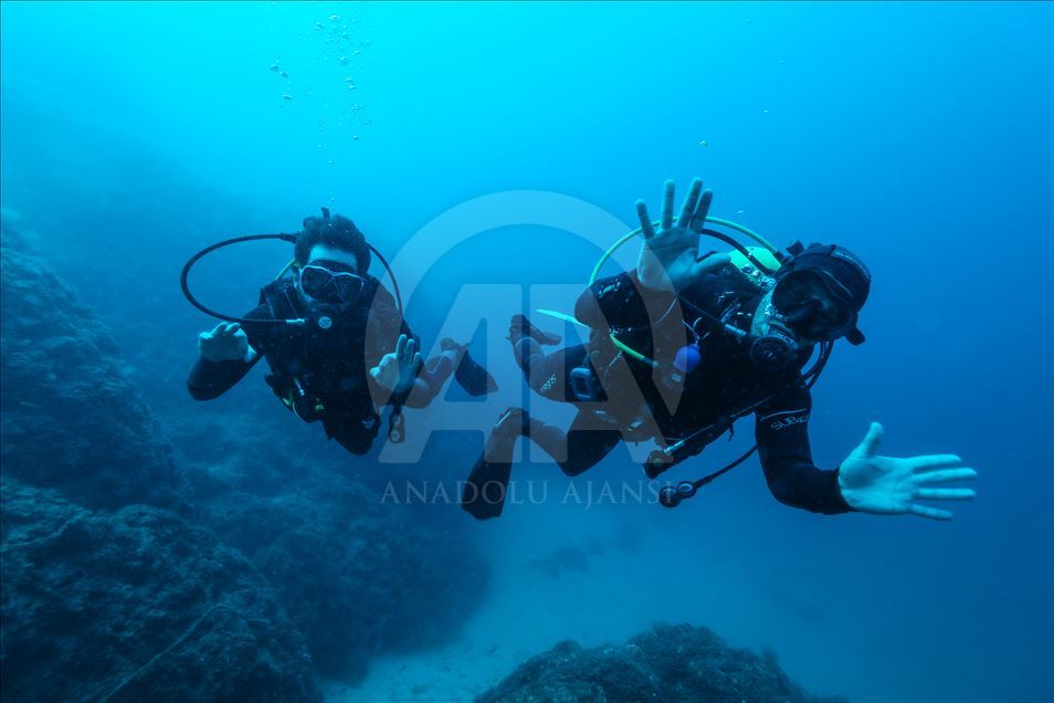 Diving in Turkey's Izmir