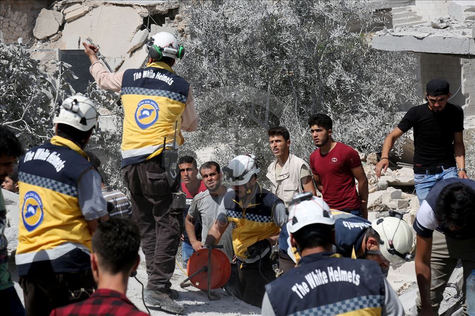 Serangan udara di zona de-eskalasi Idlib
