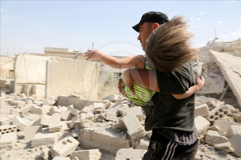 Serangan Udara Di Zona De-eskalasi Idlib, Suriah - Anadolu Ajansı