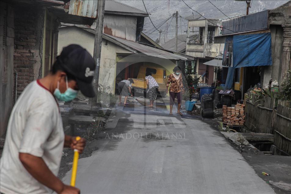 Kondisi wilayah Karo setelah erupsi Gunung Sinabung