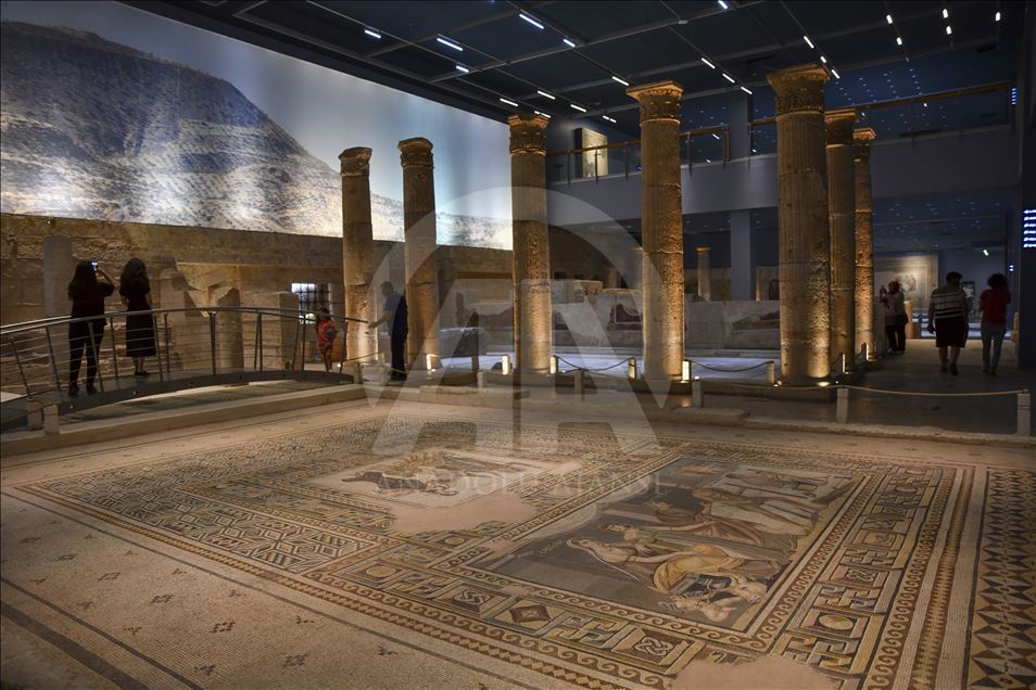 Zeugma Mosaic Museum hosts 22,000 people in 9 days