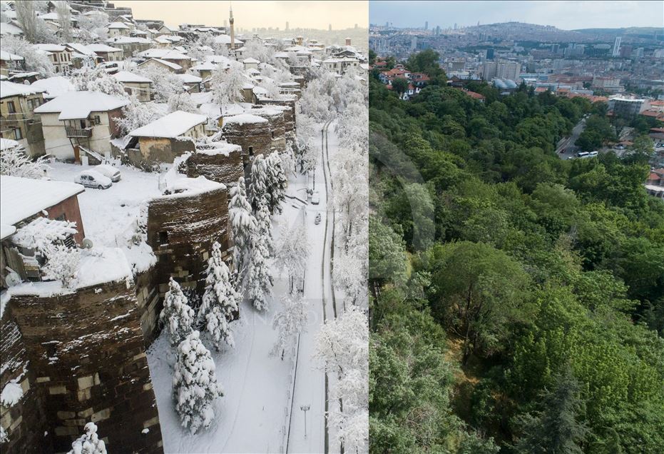تصاویر هوایی آناتولی از طبیعت مناطق مختلف ترکیه