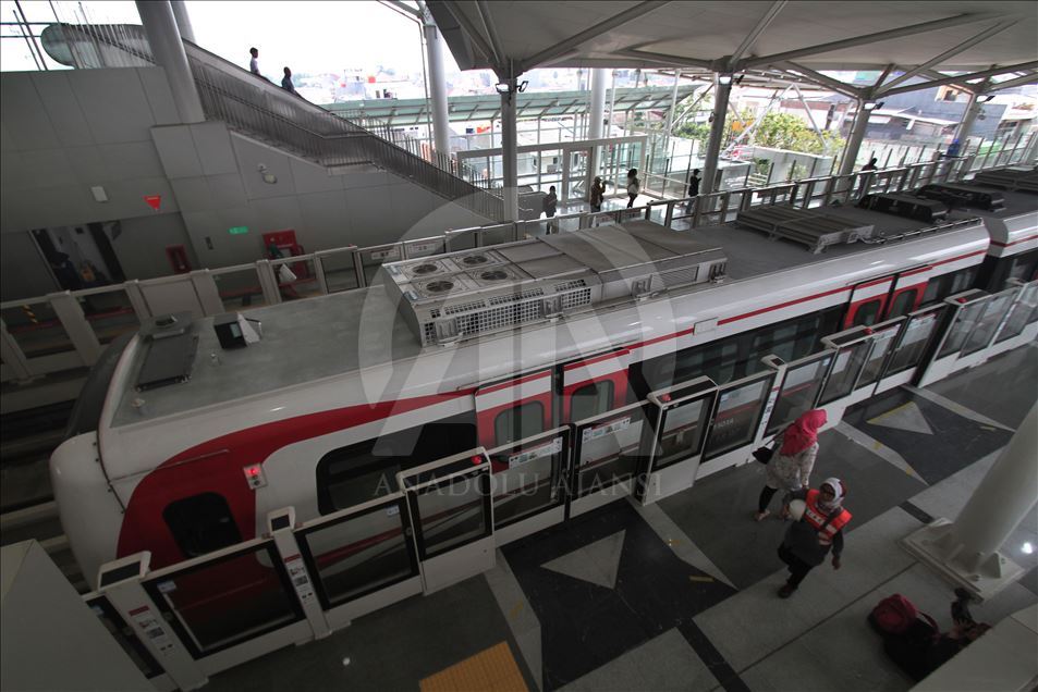 Uji coba publik LRT Jakarta