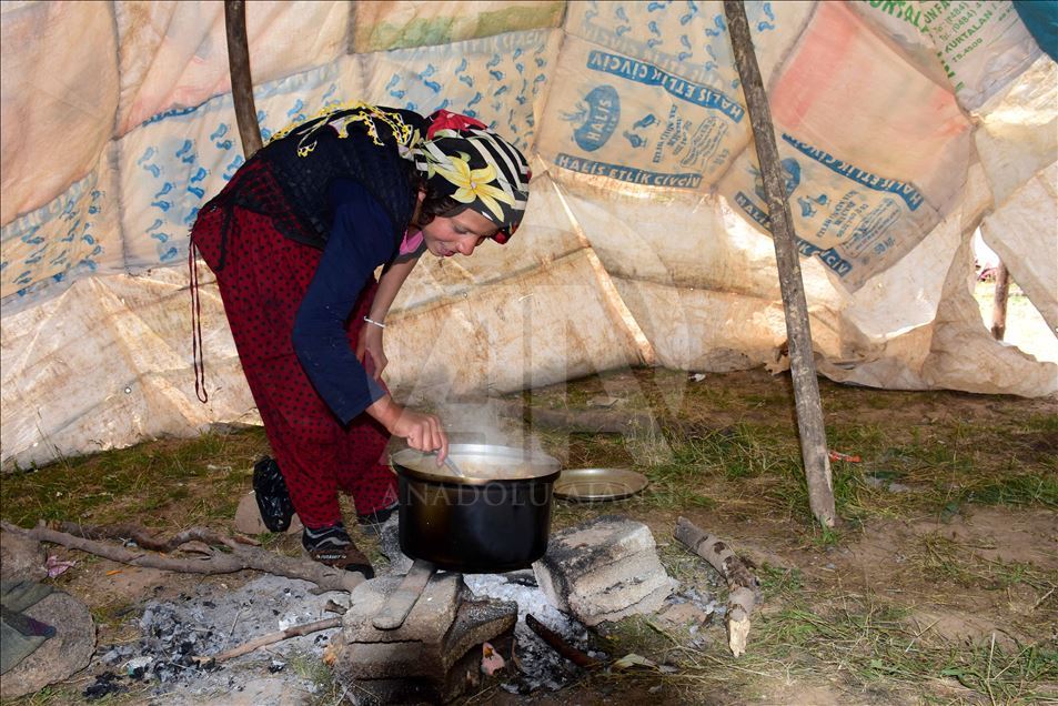 Muş Ovası'ndaki göçerlerin renkli yaşamı