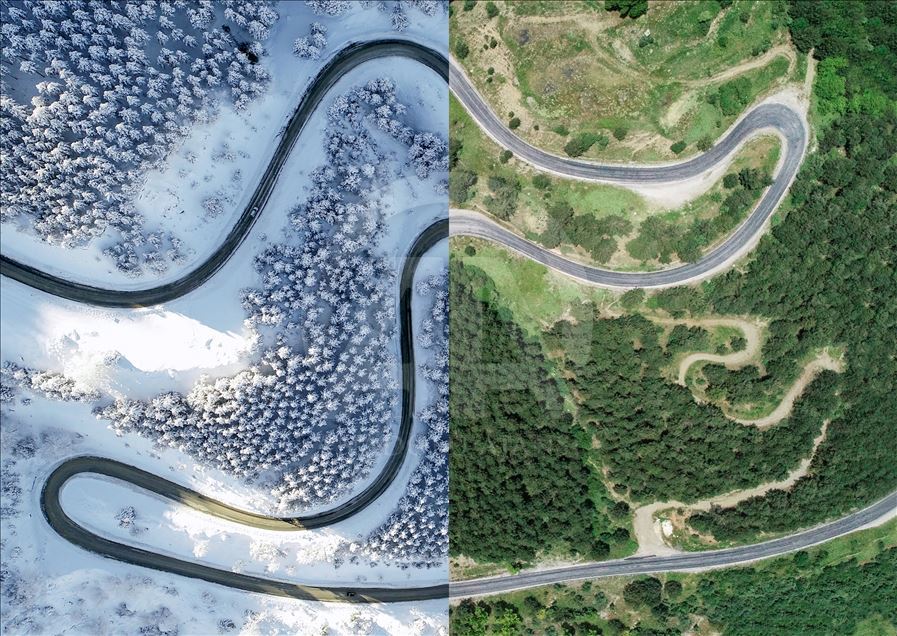تصاویر هوایی آناتولی از طبیعت مناطق مختلف ترکیه