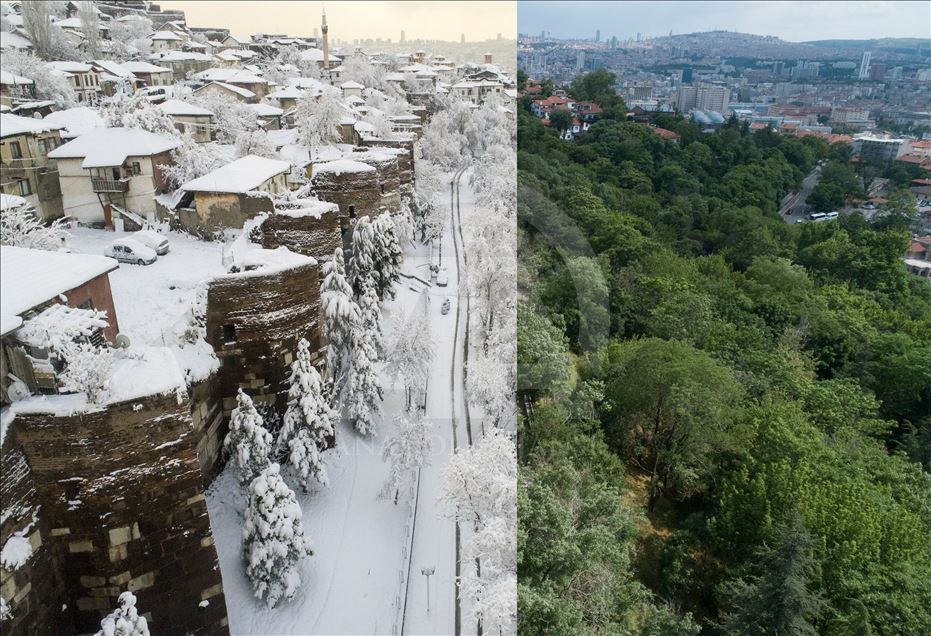 Fotoreporterët e AA-së me peizazhe të Turqisë nga stinët e vitit