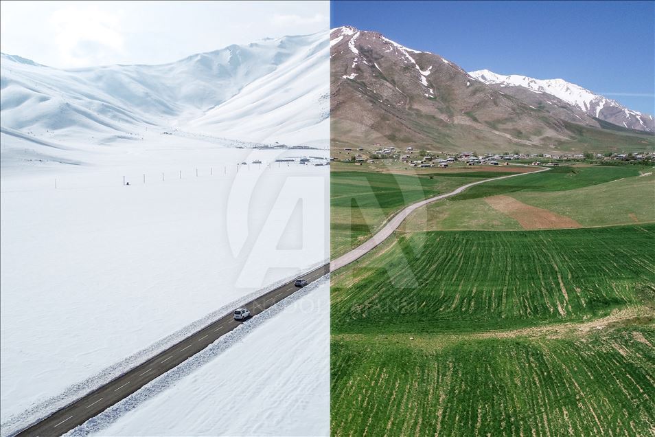 Fotoreporterët e AA-së me peizazhe të Turqisë nga stinët e vitit