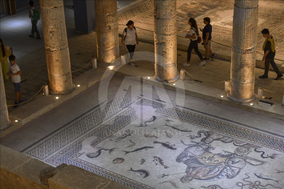Zeugma Mosaic Museum hosts 22,000 people in 9 days