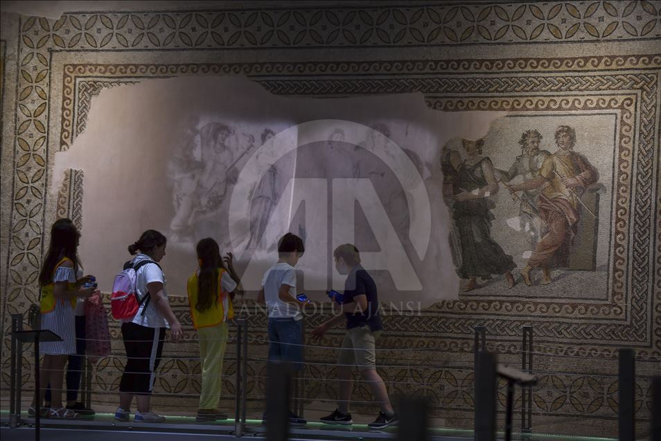 Zeugma Mosaic Museum hosts 22,000 people in 9 days