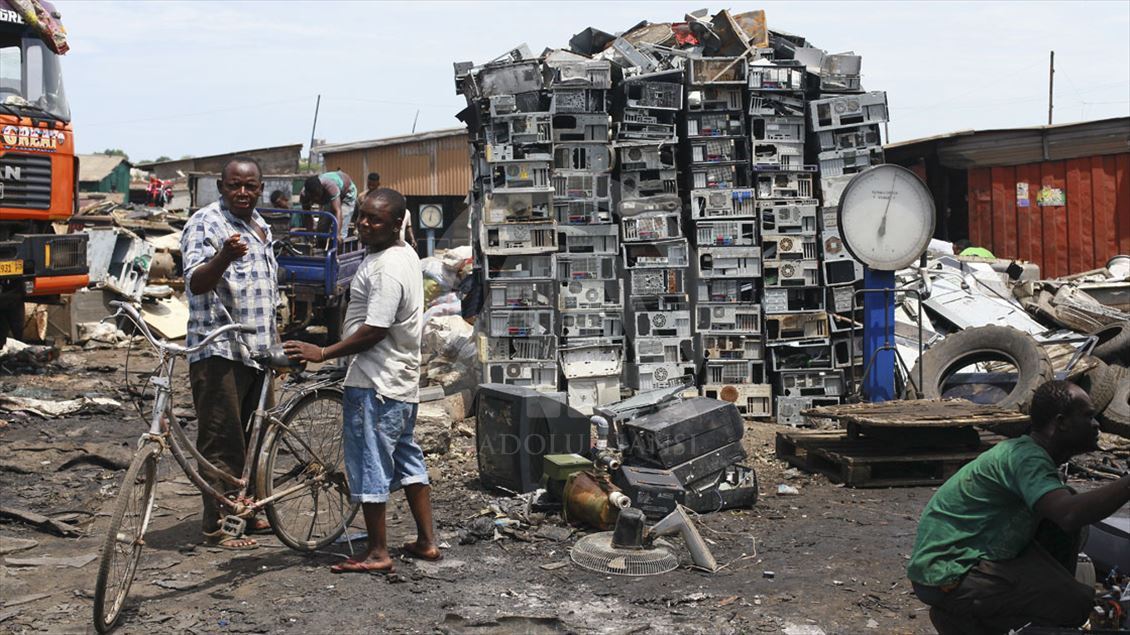 Gana'daki e-atık merkezi insan sağlığını tehdit ediyor