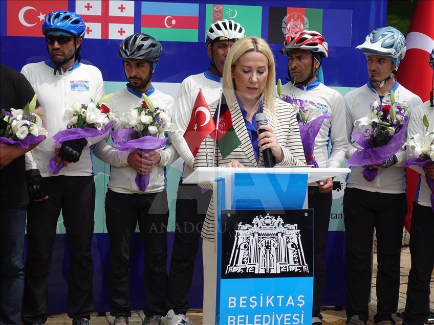 دوچرخه سواران افغان برای ارسال پیام دوستی به ترکیه بیش از 4 هزار کیلومتر رکاب زدند