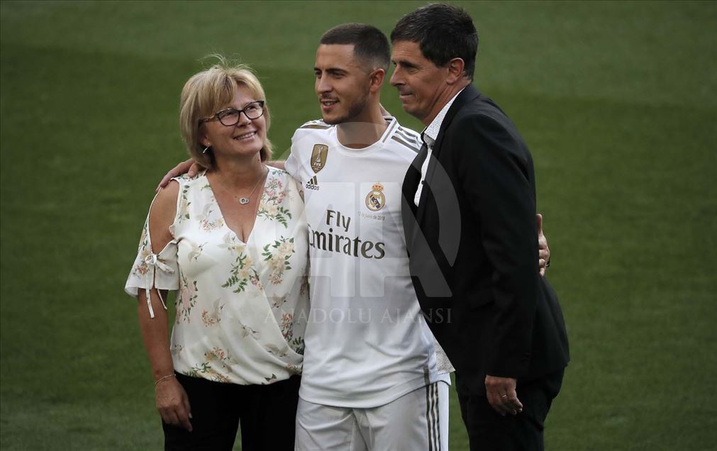 Nueva firma del Real Madrid, presentación de Eden Hazard en Madrid