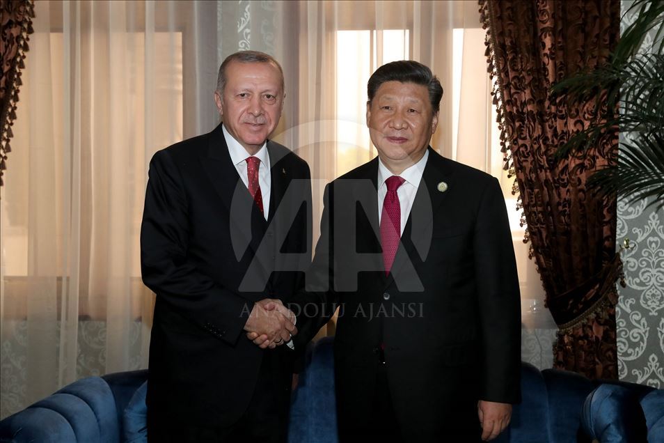President Erdogan holds bilateral meetings with the world leaders on the sidelines of CICA Summit 