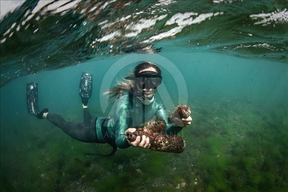 Underwater cleaning in the Bosphorus within the Zero Waste Blue Project