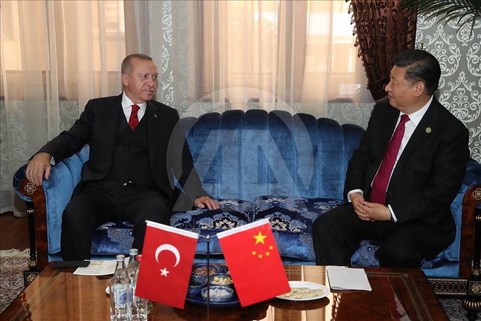 دیدار روسای جمهور ترکیه و چین در دوشنبه
