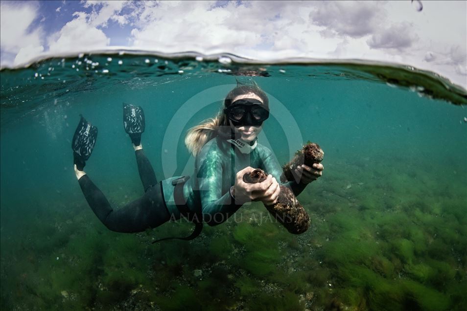 Underwater cleaning in the Bosphorus within the Zero Waste Blue Project