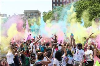 Festival de los Colores "Holi" en Nueva Jersey