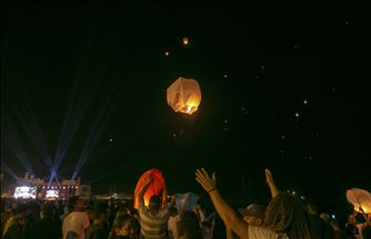 Festival de farolillos voladores de Tabarka