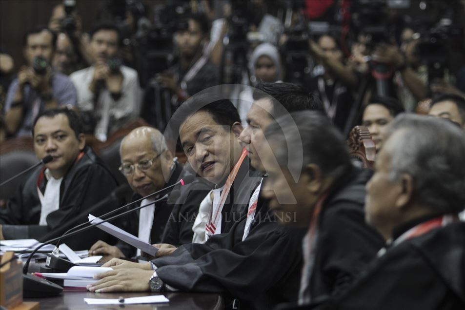 Sidang gugatan perselisihan hasil pemilu di Mahkamah Konstitusi