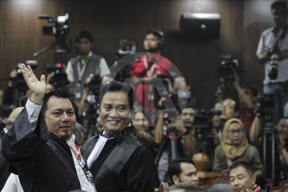 Sidang gugatan perselisihan hasil pemilu di Mahkamah Konstitusi