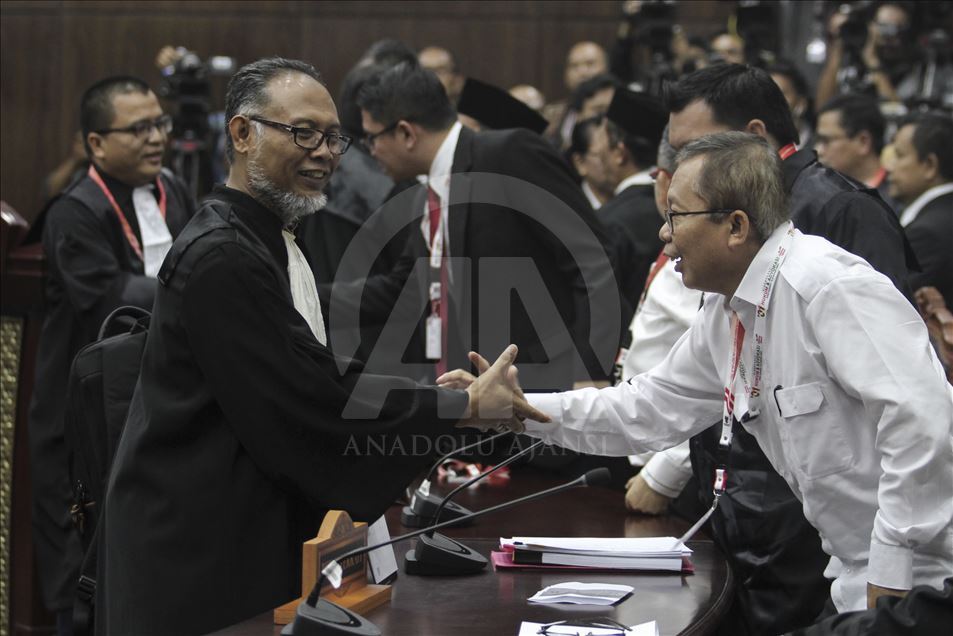 Sidang gugatan perselisihan hasil pemilu di Mahkamah Konstitusi