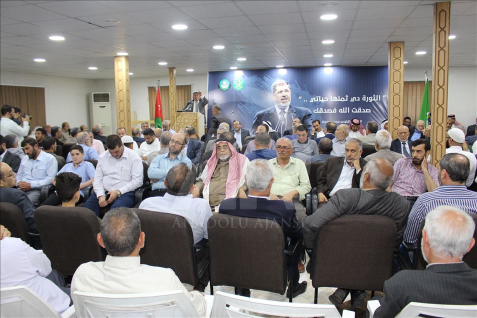 الحركة الإسلامية بالأردن تقيم صلاة الغائب وتفتح بيت عزاء لمرسي