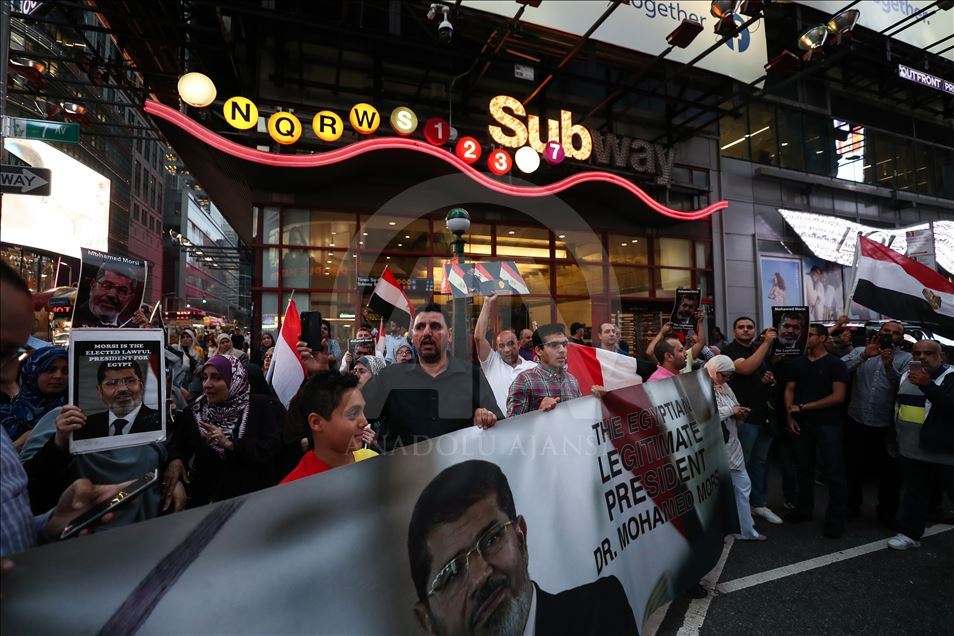 В Нью-Йорке протестуют против правления военных в Египте