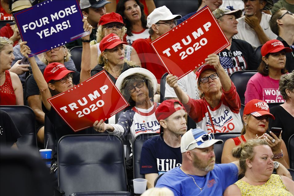 Trump yeni dönem başkan adaylığı için seçim kampanyasına başladı