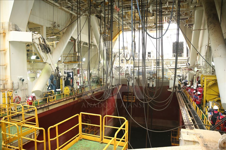The drillship 'Yavuz' to begin its' operations