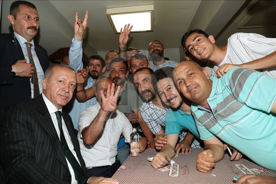 Türkiye Cumhurbaşkanı Erdoğan, Bahçelievler'de