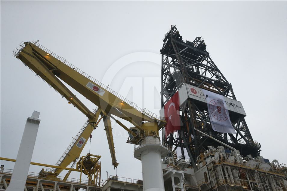 The drillship 'Yavuz' to begin its' operations
