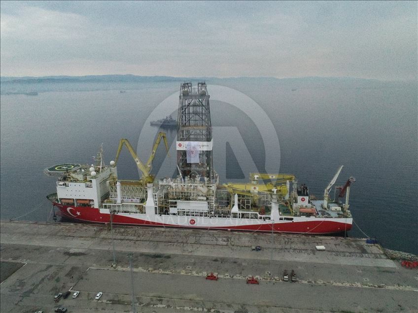 The drillship 'Yavuz' to begin its' operations