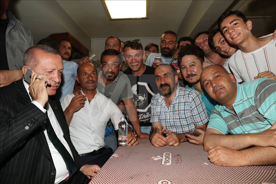 Türkiye Cumhurbaşkanı Erdoğan, Bahçelievler'de