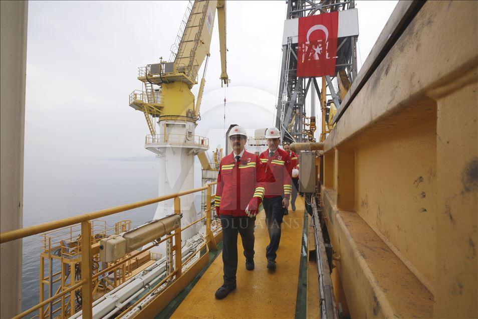 Yavuz Sondaj Gemisi Uğurlama Programı