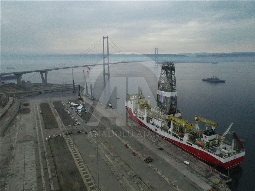 The drillship 'Yavuz' to begin its' operations