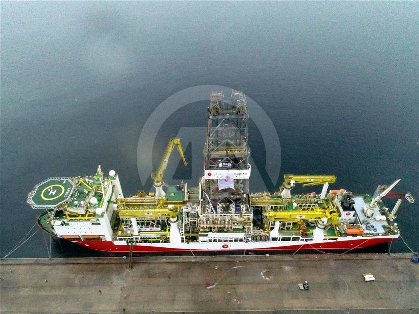 The drillship 'Yavuz' to begin its' operations
