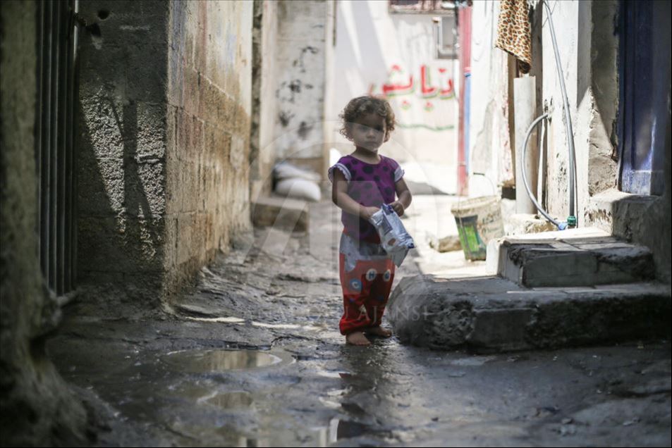 Los refugiados constituyen 2/3 de la población de la Franja de Gaza.