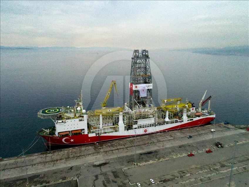 The drillship 'Yavuz' to begin its' operations