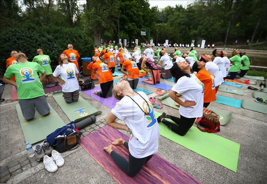 'International Day of Yoga' event in Ankara