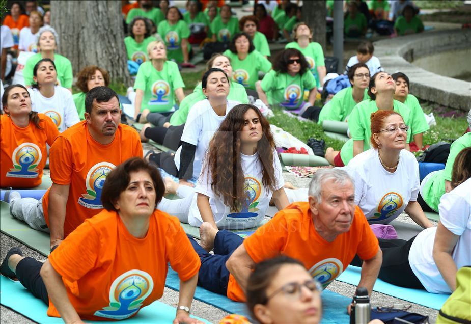 'International Day of Yoga' event in Ankara