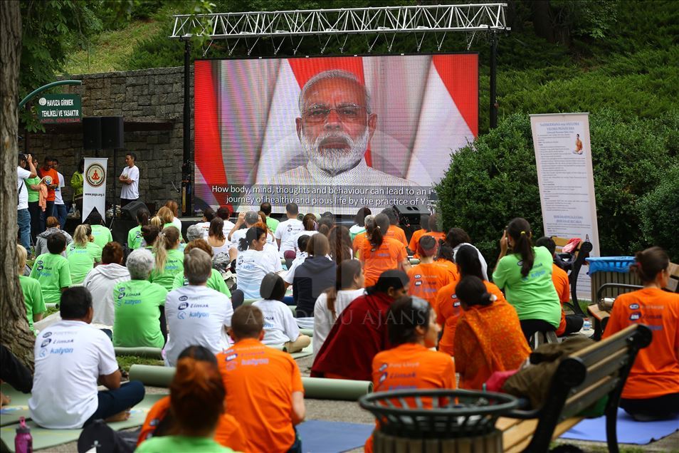 'International Day of Yoga' event in Ankara